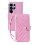 Pebbled Leather Crossbody Wallet Case for Samsung Galaxy S25 Series