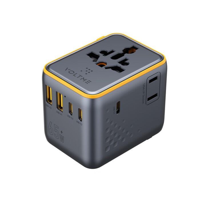 VOLTME 65W GaN 7-in-1 Universal Travel Adapter