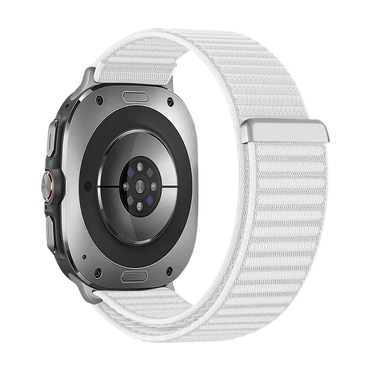 Elastic Nylon Velcro Watch Strap with Breathable Woven Design for Samsung Galaxy Watch 9
