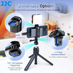 JJC 2-in-1 Smartphone Clamp & Portable SSD Holder – Versatile & Compact