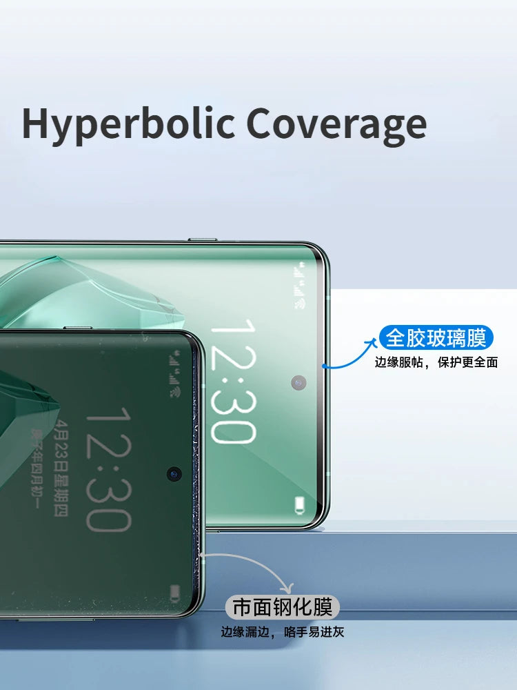 HD Clear Anti-Scratch Full Glue Tempered Glass Film Screen Protector for OnePlus 12