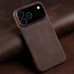 Premium Cowhide Crazy Horse Case for iPhone 17 Series