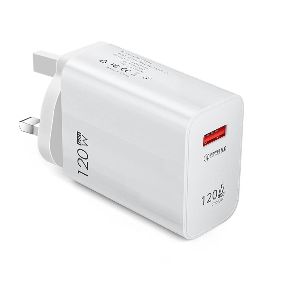 Henruisi 120W Fast Charging USB Charger