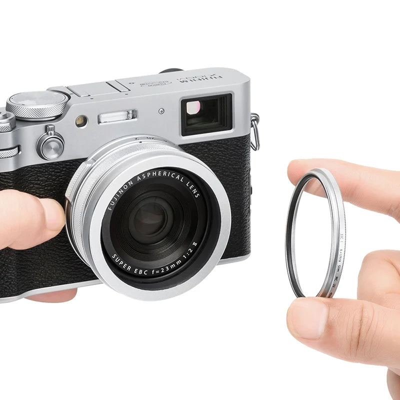 JJC Square Lens Hood for Fujifilm X100 Series - Superior Protection & Style