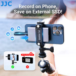 JJC 2-in-1 Smartphone Clamp & Portable SSD Holder – Versatile & Compact