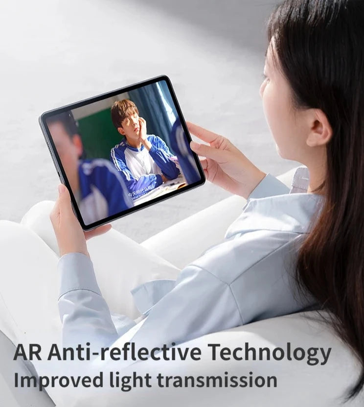 Anti-Fingerprint Dust-Free Tempered Glass Screen Protector for iPad Pro (2024)