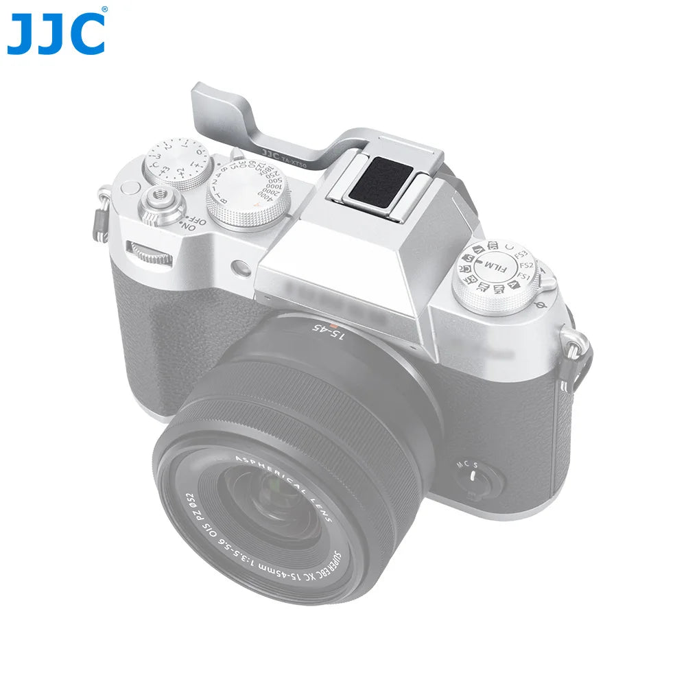 JJC Deluxe Metal Hot Shoe Thumb Up Rest for Fujifilm X-T50 – Enhanced Grip