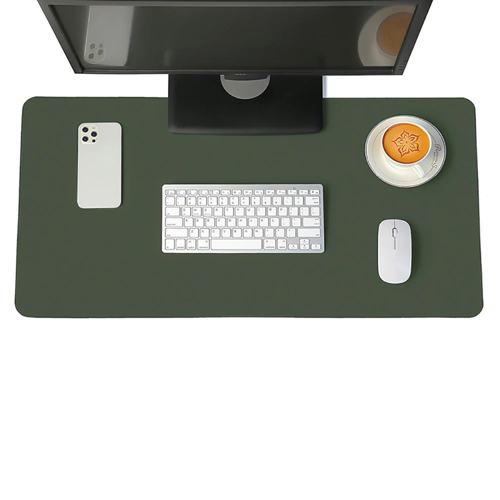 Large PU Leather Waterproof Mouse & Keyboard Desk Pad