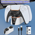 PS5 DualSense Dual Controller Charging Station with USB Ports