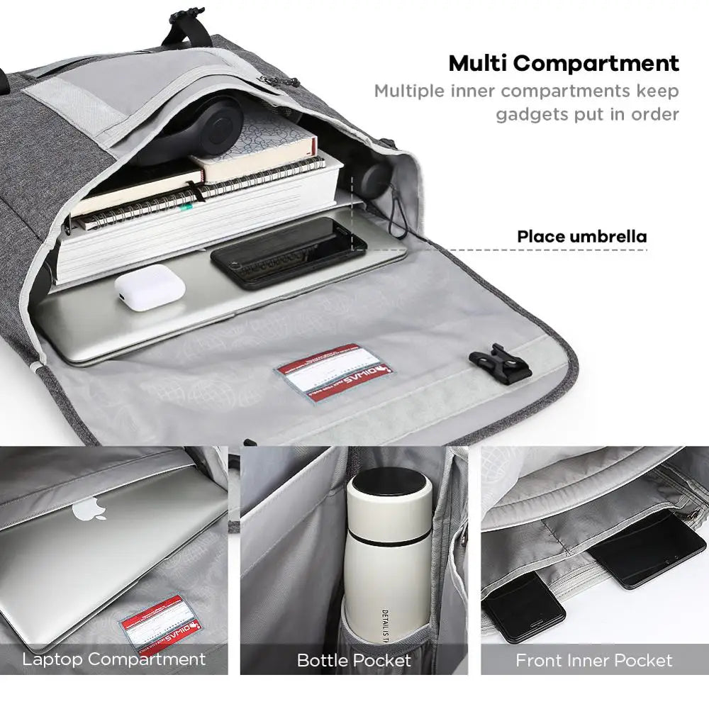 Versatile Messenger Laptop Bag
