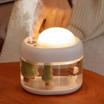 Portable USB Rechargeable Projection Aroma Humidifier
