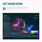 Delux M618XSD Seeker Ergonomic Vertical Mouse