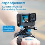 TELESIN 360° Rotation Hand Wrist Strap with Quick Adjust Mount for Action Cameras