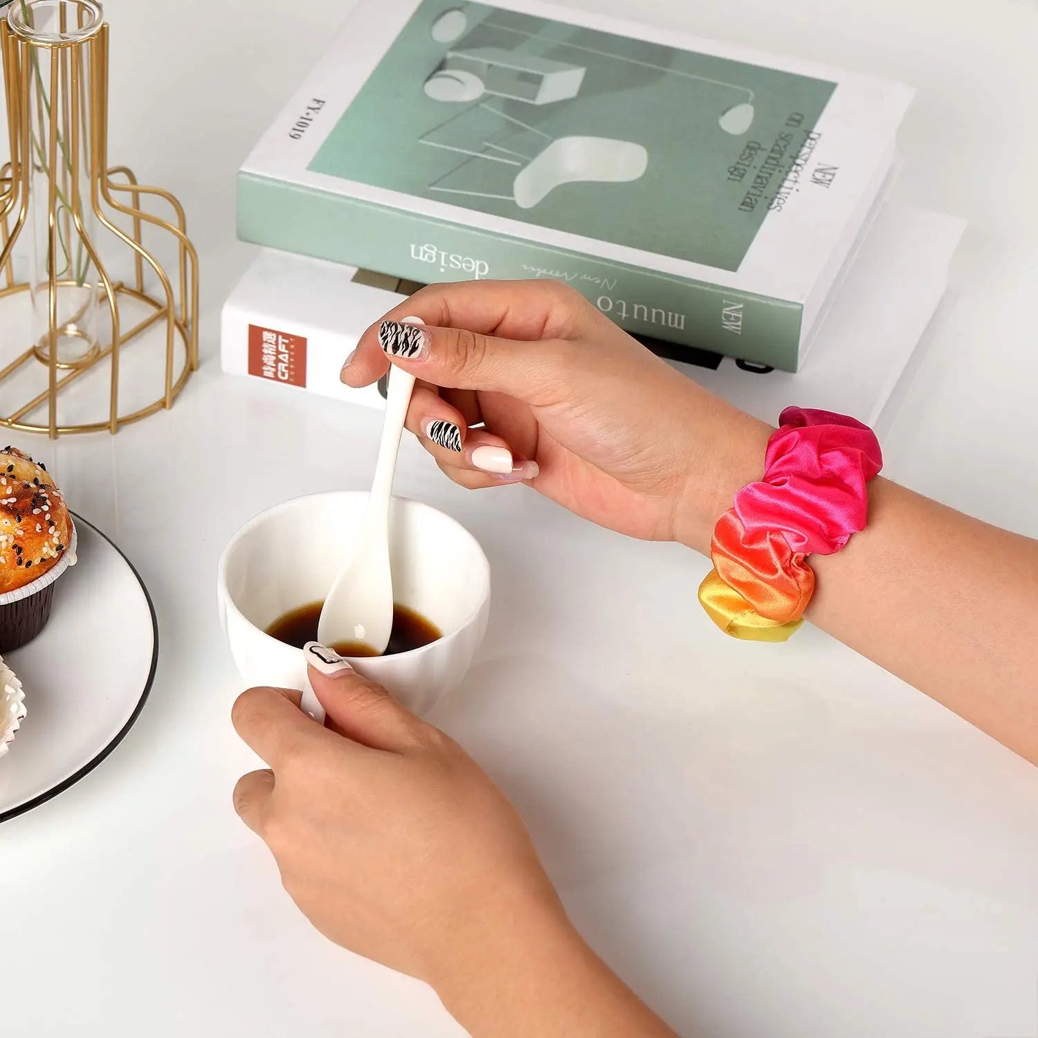Soft Elastic Scrunchie Stap for Apple Watch