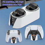 PS5 DualSense Dual Controller Charging Station with USB Ports