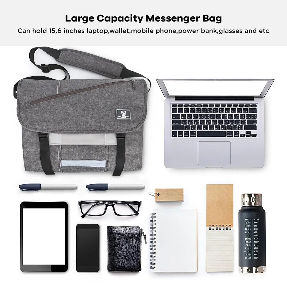 Versatile Messenger Laptop Bag