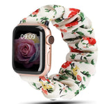 Soft Elastic Scrunchie Stap for Apple Watch
