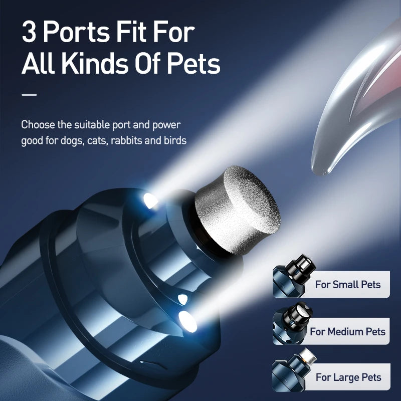 ROJECO N30 USB-Rechargeable Electric Pet Nail Clippers