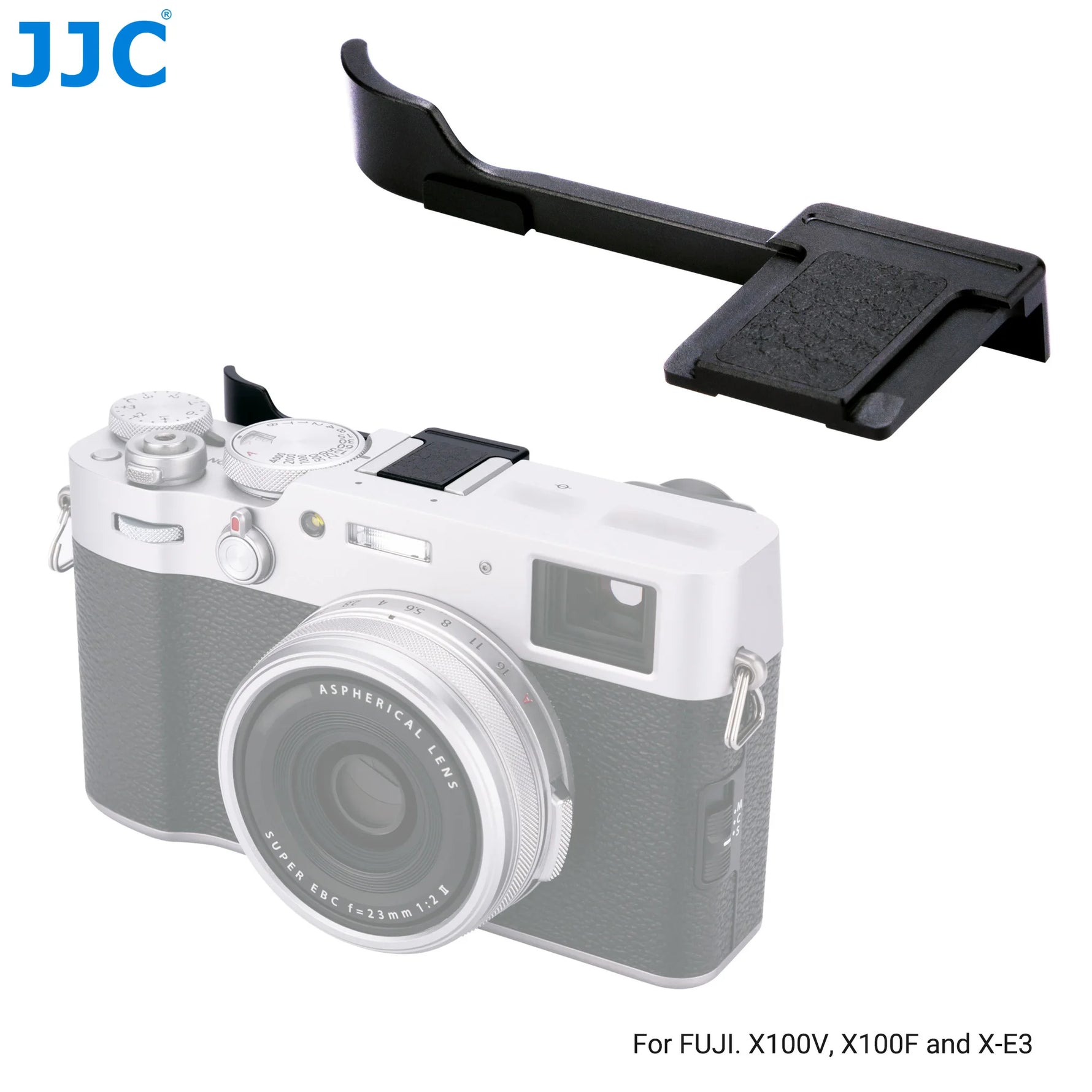 JJC Metal Thumb Grip for Fujifilm X100 and XE Series Camerasc