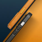 Luxury Genuine Leather 360 Full Protective Armor Shell Phone Case for iPhone 13 Series