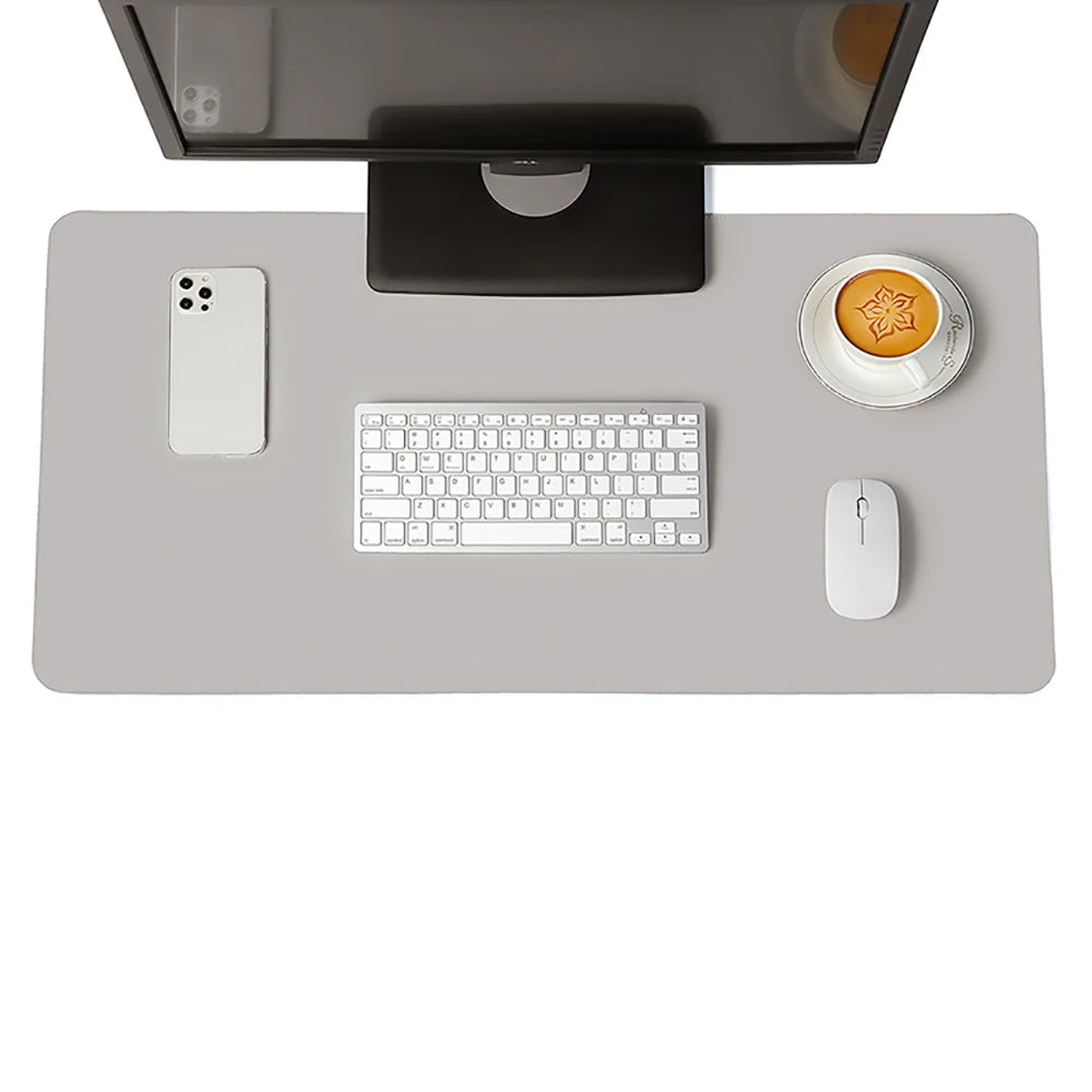 Large PU Leather Waterproof Mouse & Keyboard Desk Pad