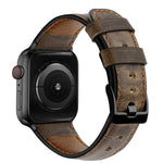Classic Retro Cow Leather Strap for Apple Watch