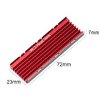 M.2 2280 Aluminum Finned SSD Heat Sink for PlayStation 5