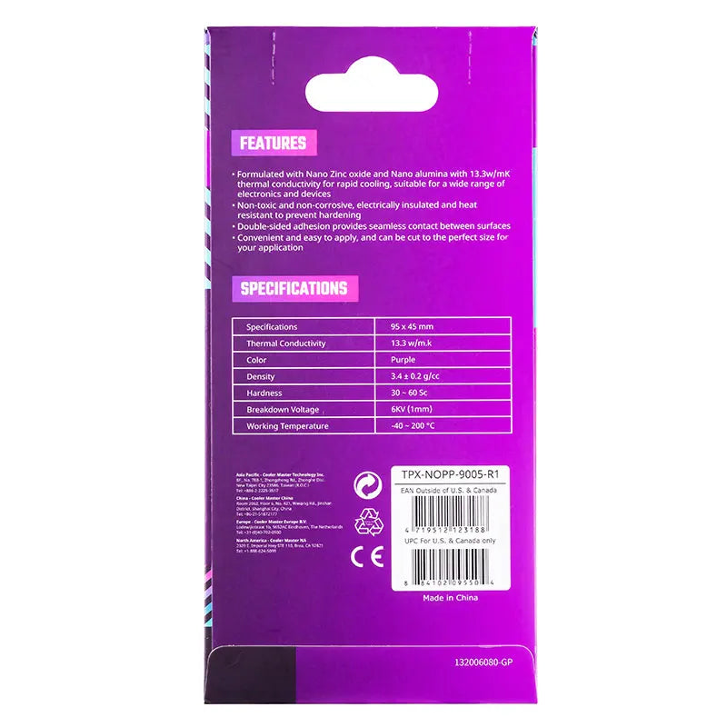 Cooler Master Multi-Size Silicone Thermal Pad