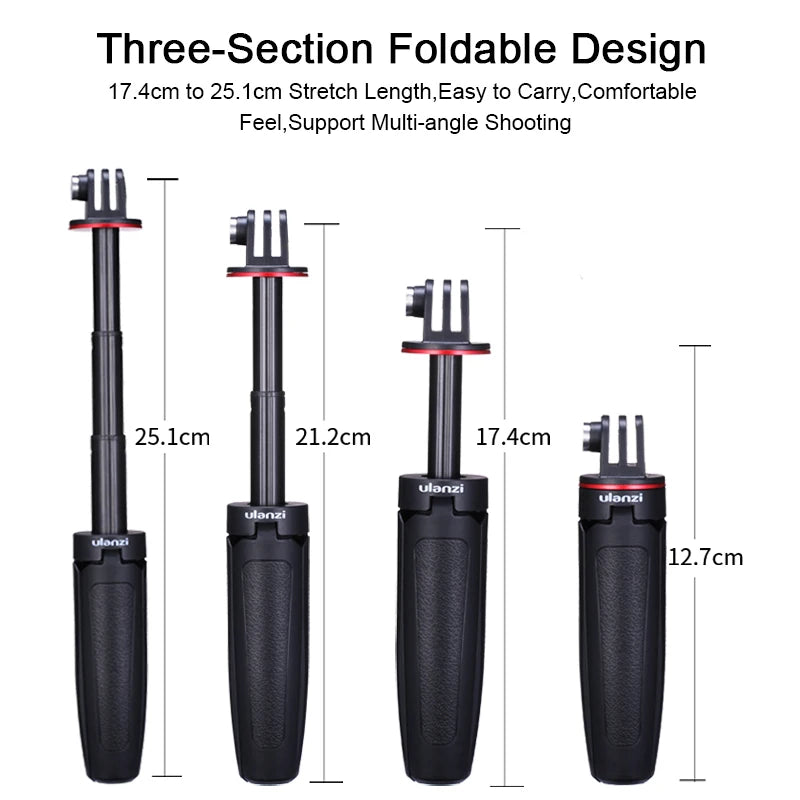 Ulanzi MT-09 Extendable Mini Tripod for Action Cameras