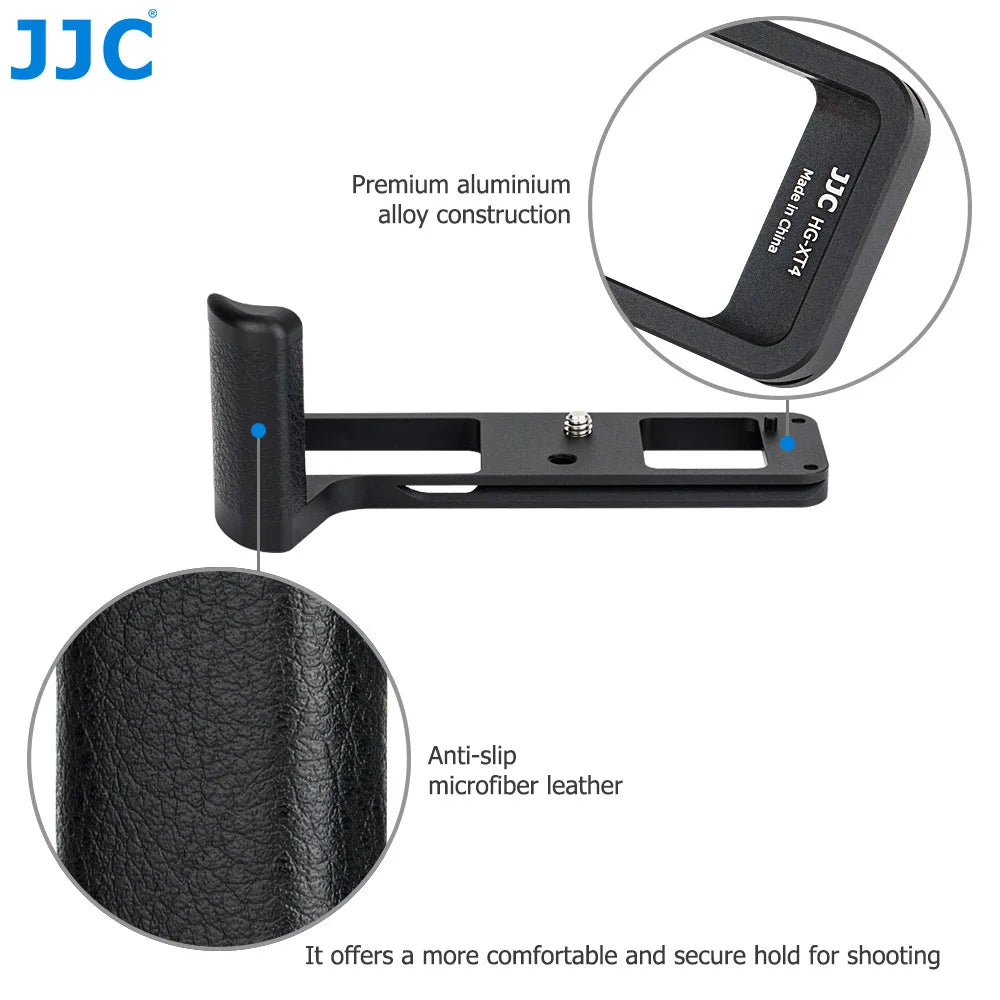 JJC Quick Release L-Bracket Hand Grip for Fujifilm X-T4 Camera