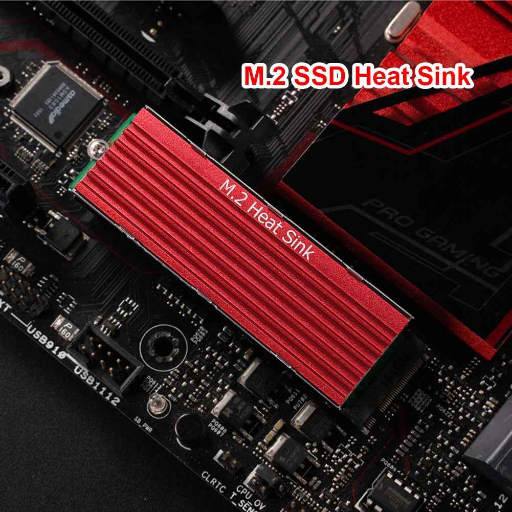 M.2 2280 Aluminum Finned SSD Heat Sink for PlayStation 5