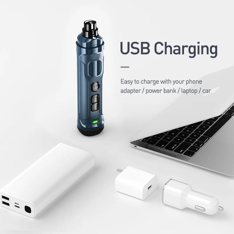 ROJECO N30 USB-Rechargeable Electric Pet Nail Clippers