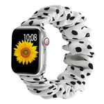 Soft Elastic Scrunchie Stap for Apple Watch