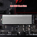 M.2 2280 Aluminum Finned SSD Heat Sink for PlayStation 5