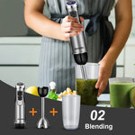BioloMix 4-in-1 High Power 1200W Immersion Hand Stick Blender Mixer