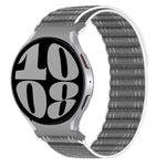 Nylon loop band for Samsung Galaxy Watch 7 with no-gap quick fit adapter, comfortable and secure fit.