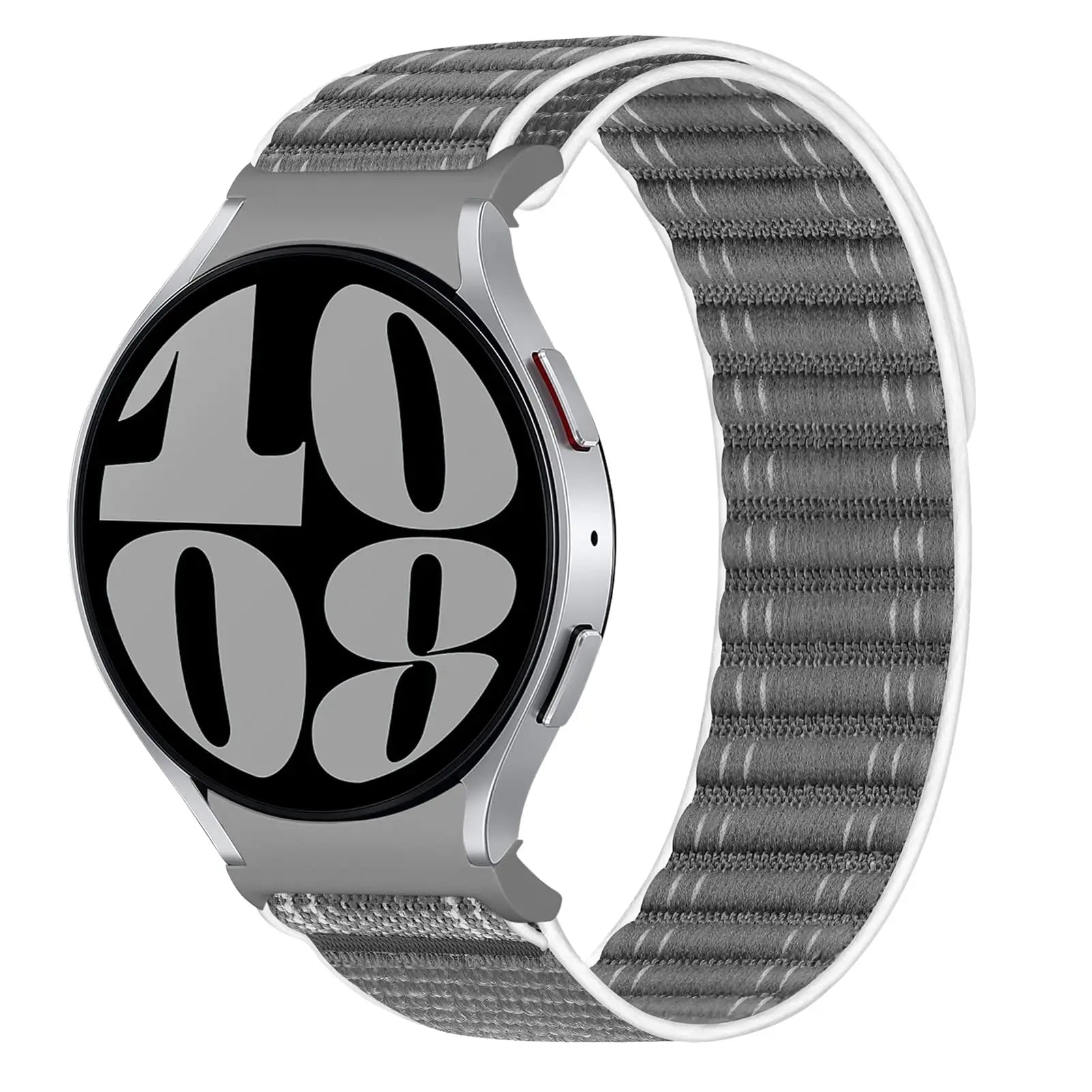 Nylon loop band for Samsung Galaxy Watch 7 with no-gap quick fit adapter, comfortable and secure fit.