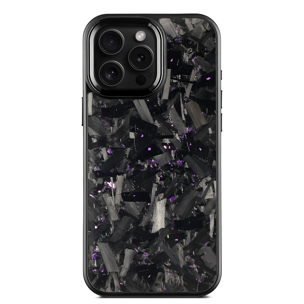 Forged Carbon MagSafe Case with Raised Camera Ring Protection for iPhone 16 Series