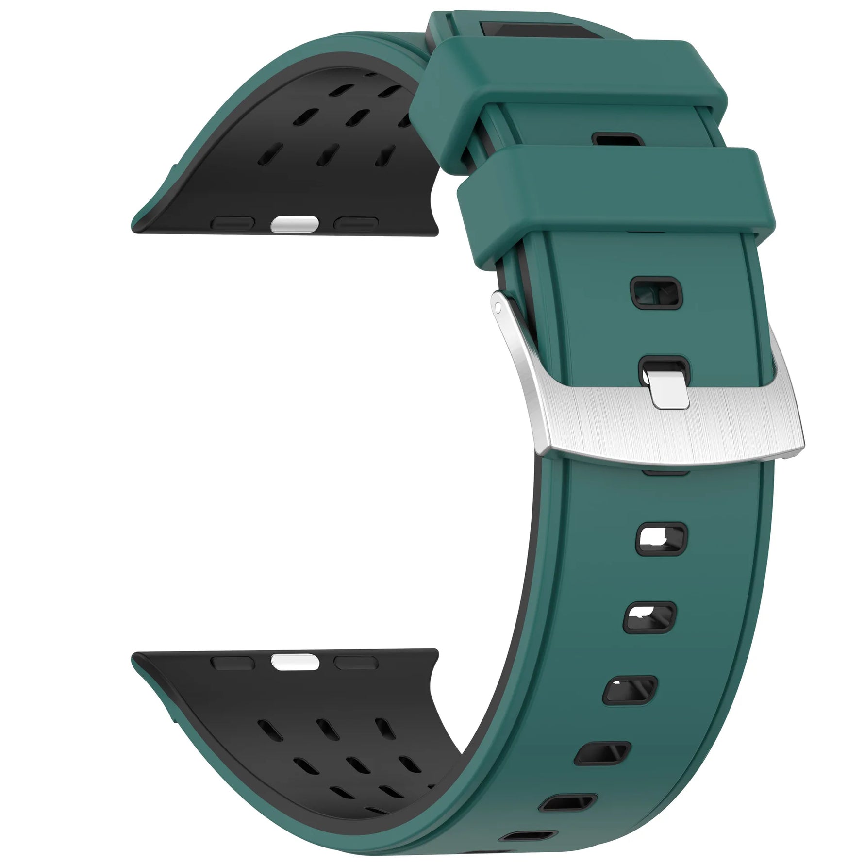 Comfort-Fit Silicone Sports Strap for Apple Watch