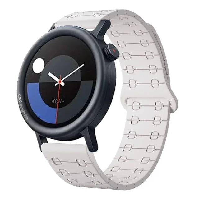 Silicone Magnetic Sport Strap for Nothing CMF Watch Pro 2