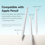 Baseus 6-Pack Pencil Nib Tips for Apple Pencil 1st & 2nd Gen