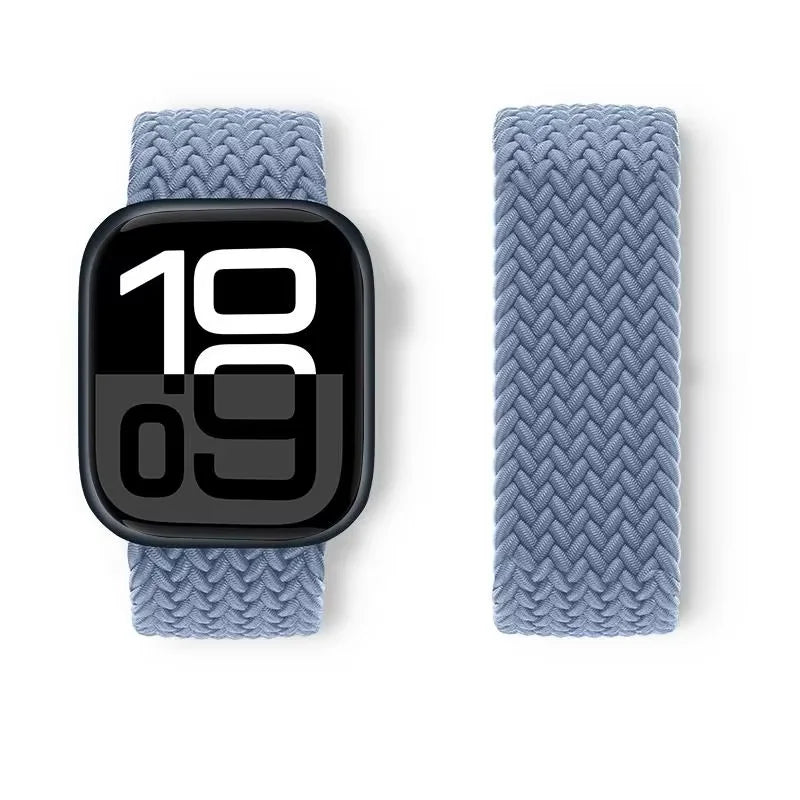 Braided Nylon Solo Loop Band for Apple Watch