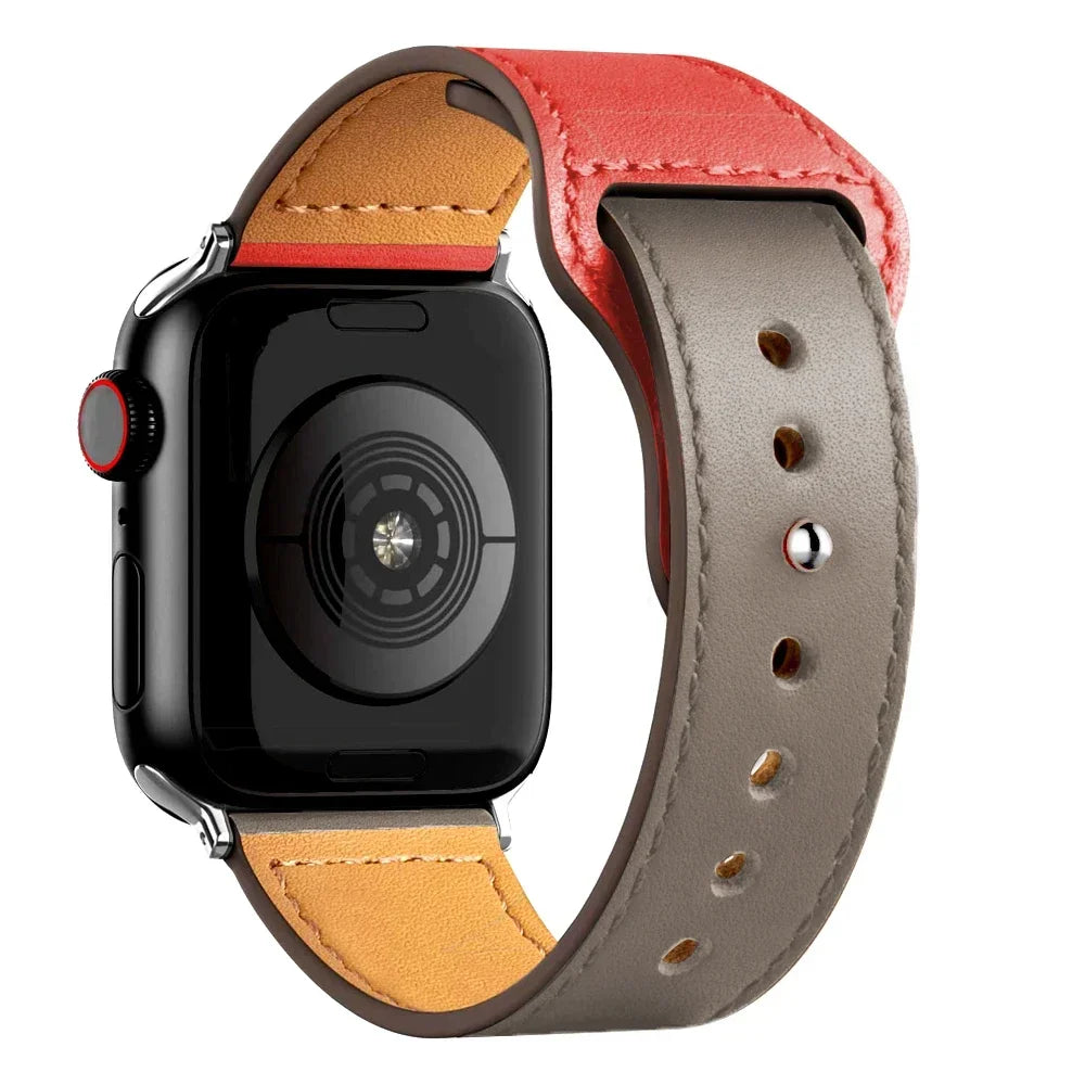 Luxury Genuine Leather Strap for Apple Watch