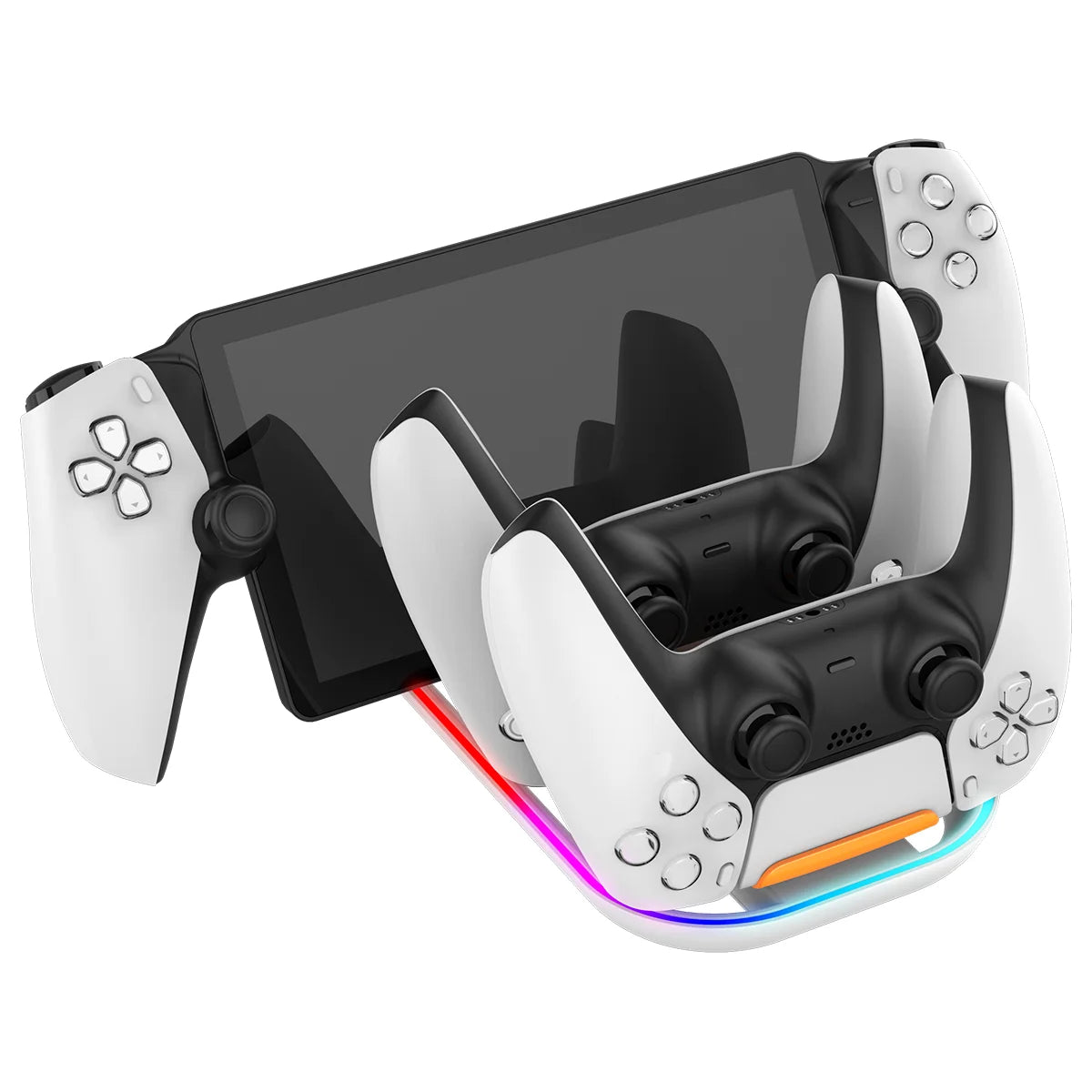 PlayStation Portal & Controller Charging Dock with RGB Lighting and 3 Ports