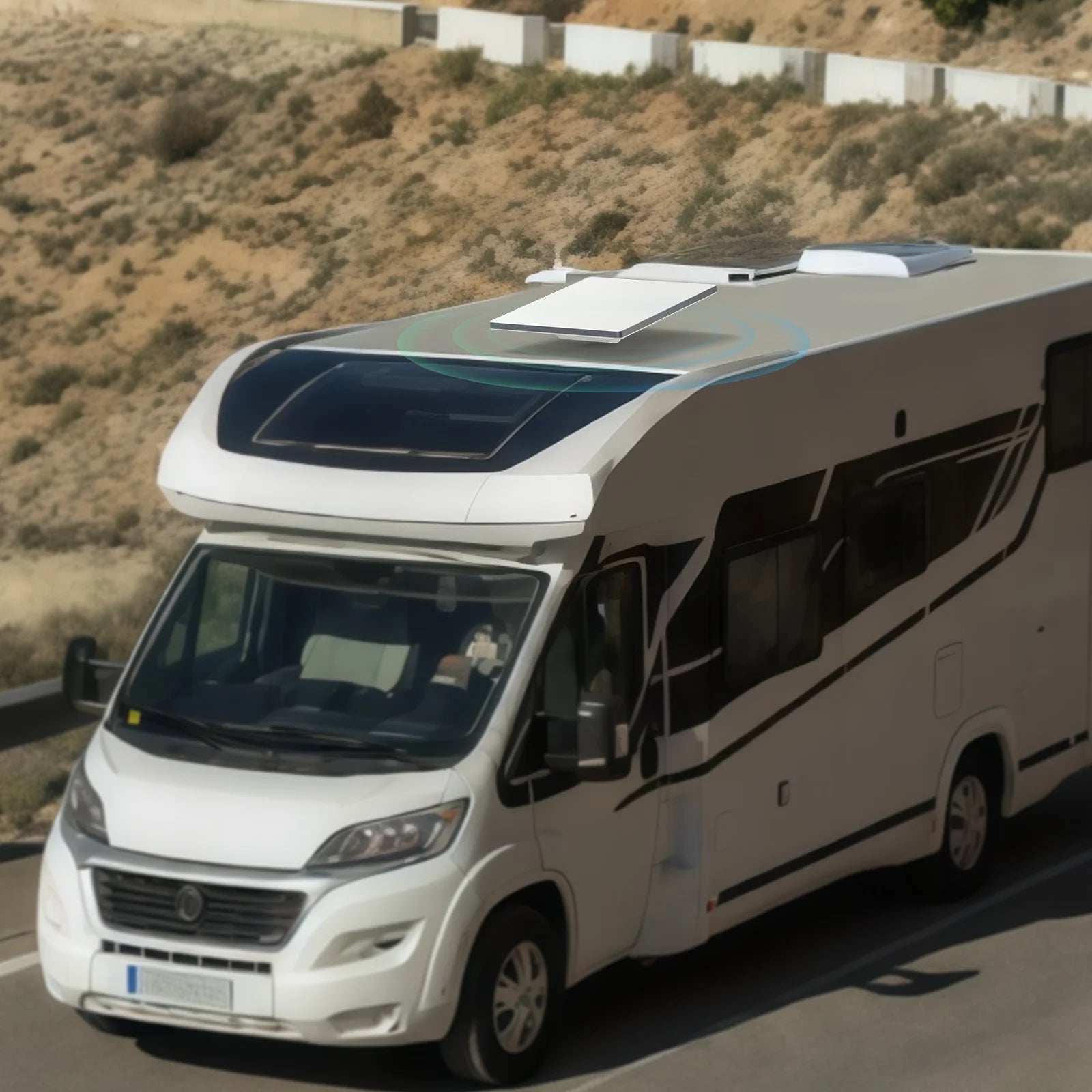 Starlink Mini Pole Mount Adapter with 20-Degree Fixed Tilt