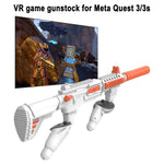 VR Rifle Gun Stock with Magnetic Mount for Meta Quest 3 & 3S
