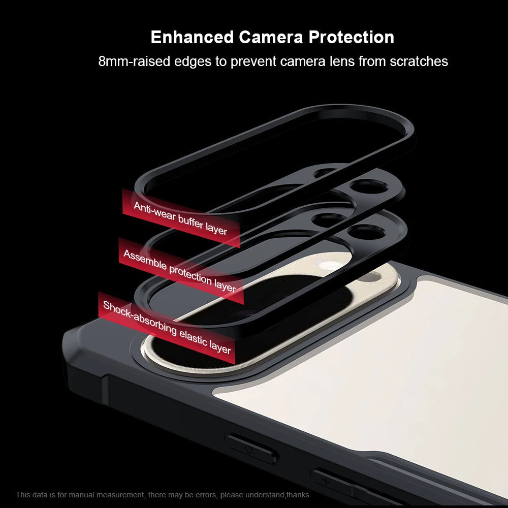 Shockproof Airbag Transparent Case for Pixel 10 Series