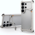 Aluminum TPU Kickstand Case with 90° Adjustable Metal Stand for Samsung Galaxy S26 Ultra