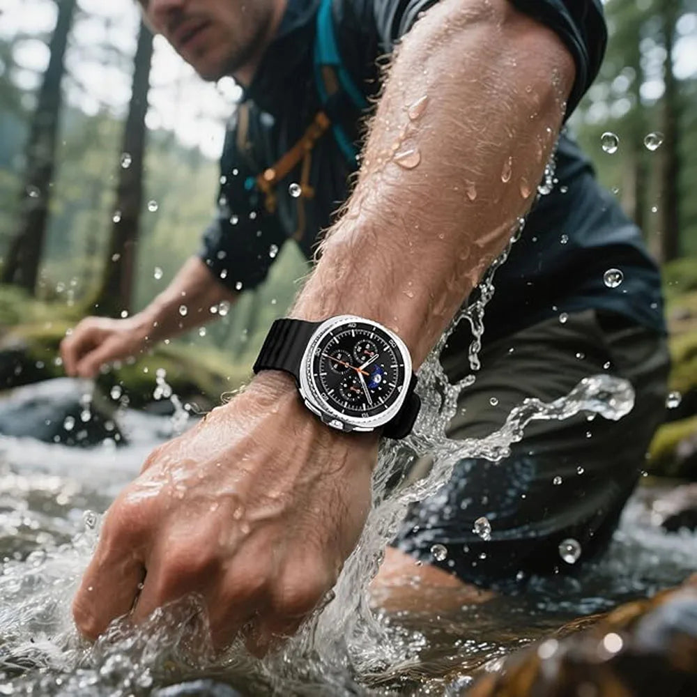 Breathable Ocean Silicone Sport Band for Samsung Galaxy Watch 8 & Galaxy Watch 8 Classic