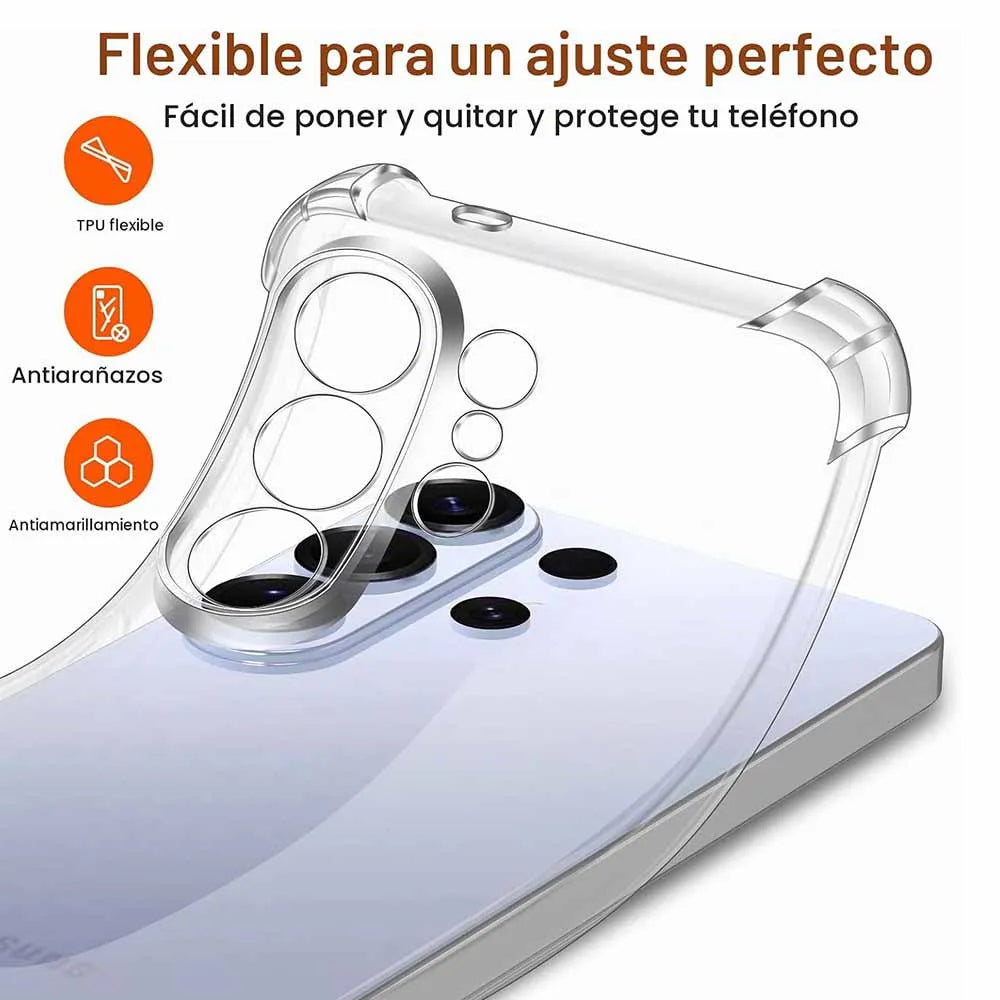 Shockproof TPU Case with Raised Camera Protection for Samsung Galaxy S26 Series